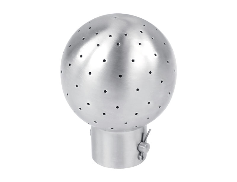 Fixed cleaning ball